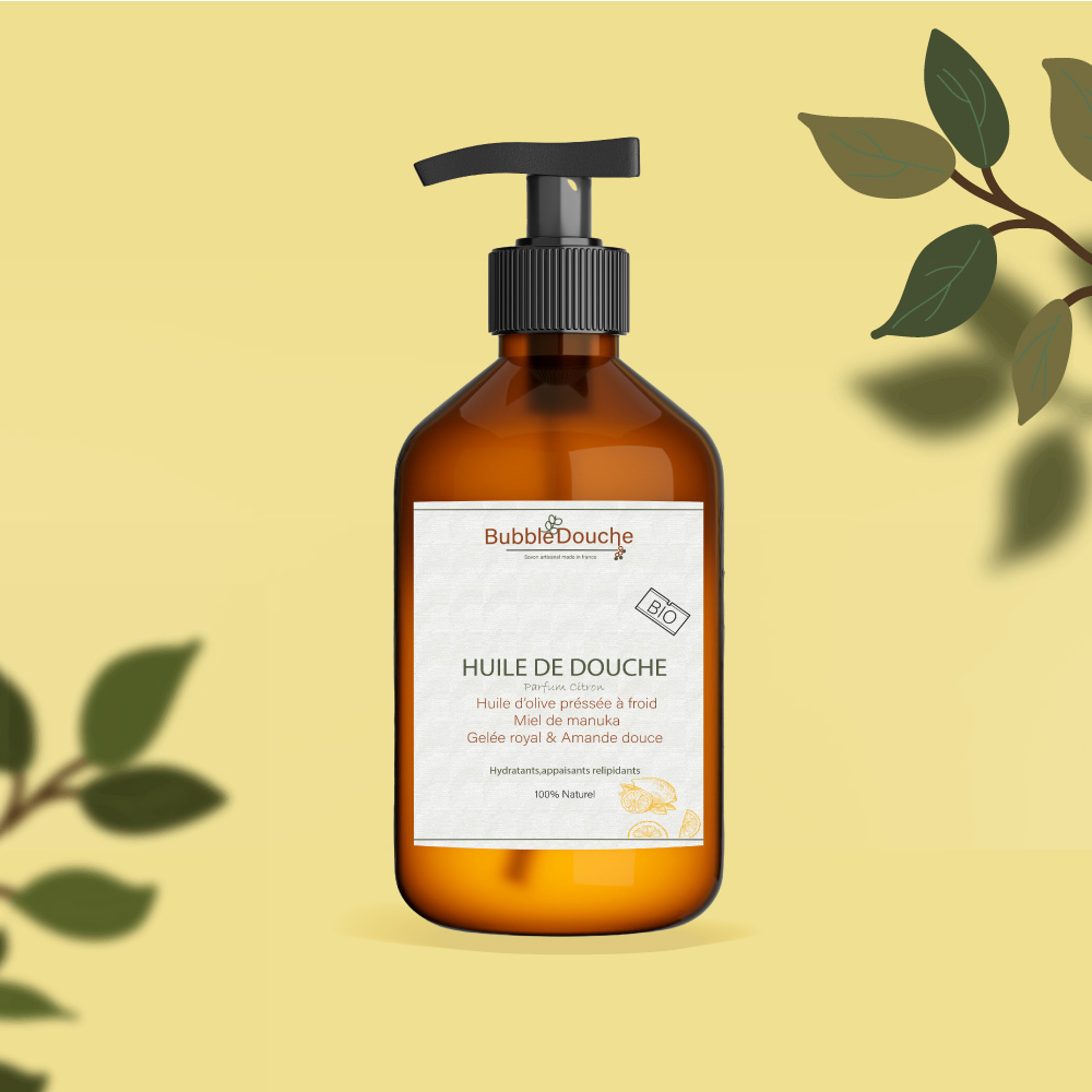Shampoing Cheveux Gras-orange